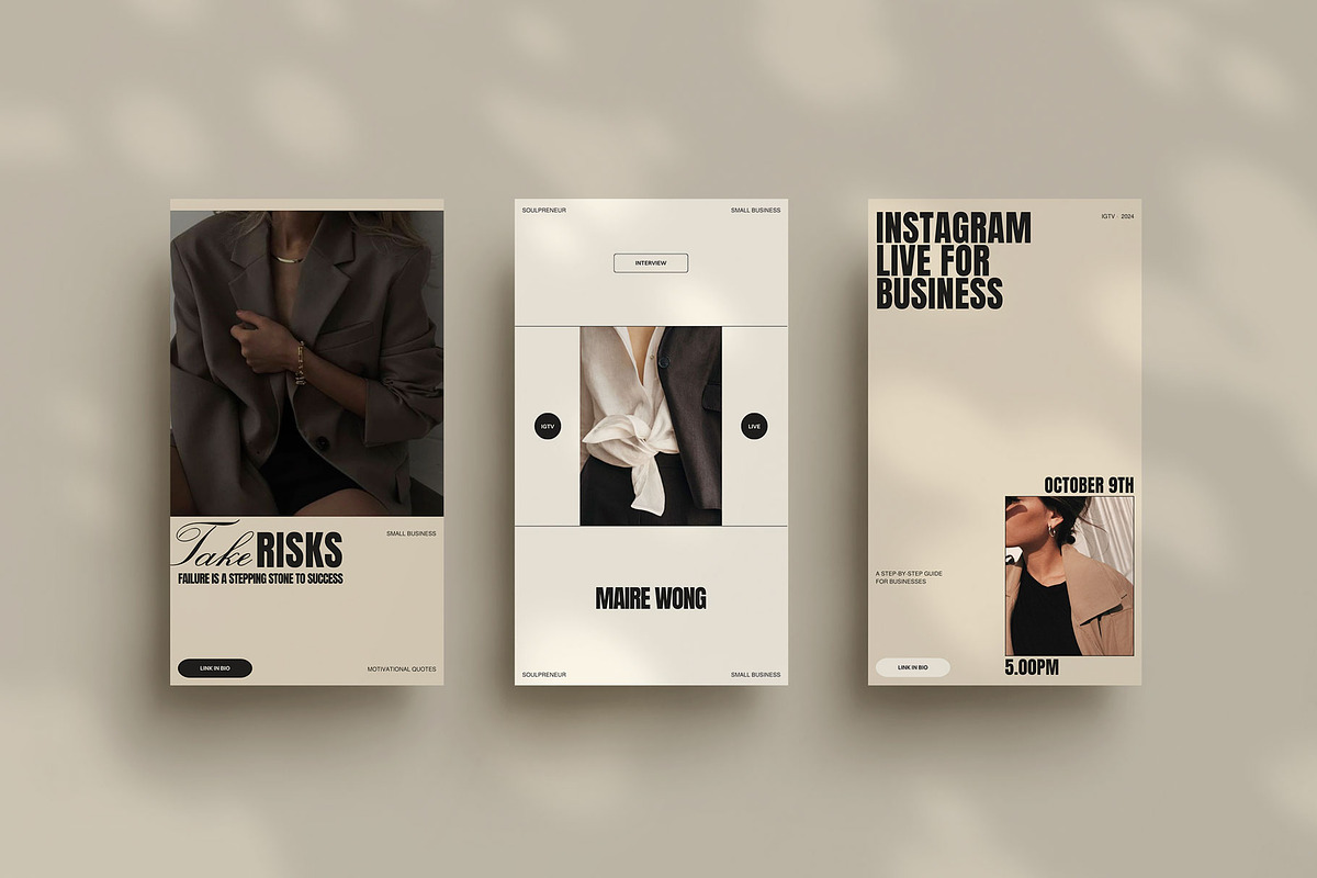 Aesthetic Social Media Template, a Social Media Template by Moscovita Studio (Photo 23 of 29)