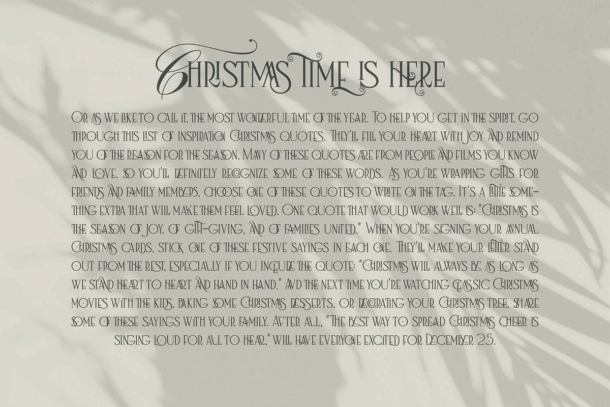 Nagara Typeface (Roman & Script) preview 4