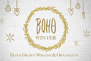 Boho Winter | Wraths & Ornaments