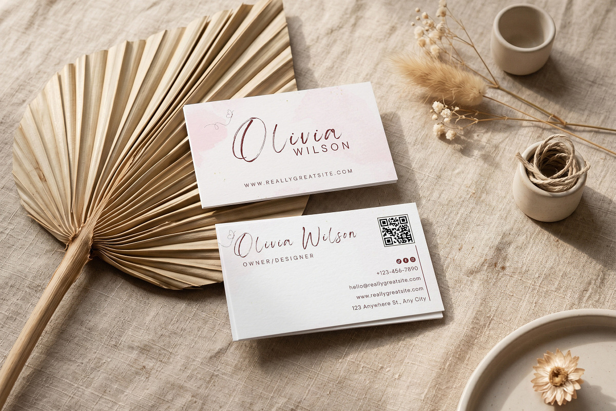 Elegant Business Card Canva Template, a Business Card Template by Arslan (Photo 4 of 6)