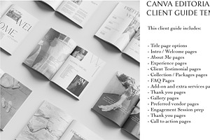 Canva Wedding Client Guide Template