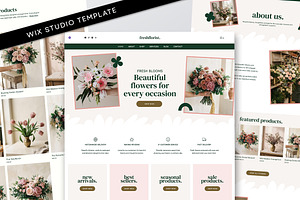 Wix Studio Florist, a Wix Template by Template Twist Shop