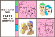 Male Face Line Art Portraits, a Person Illustration by statica (Thumbnail 9 of 11)