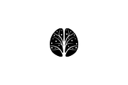 Minimalist Modern Brain Logo, a Branding & Logo Template by Luxury Logos (Thumbnail 3 of 4)