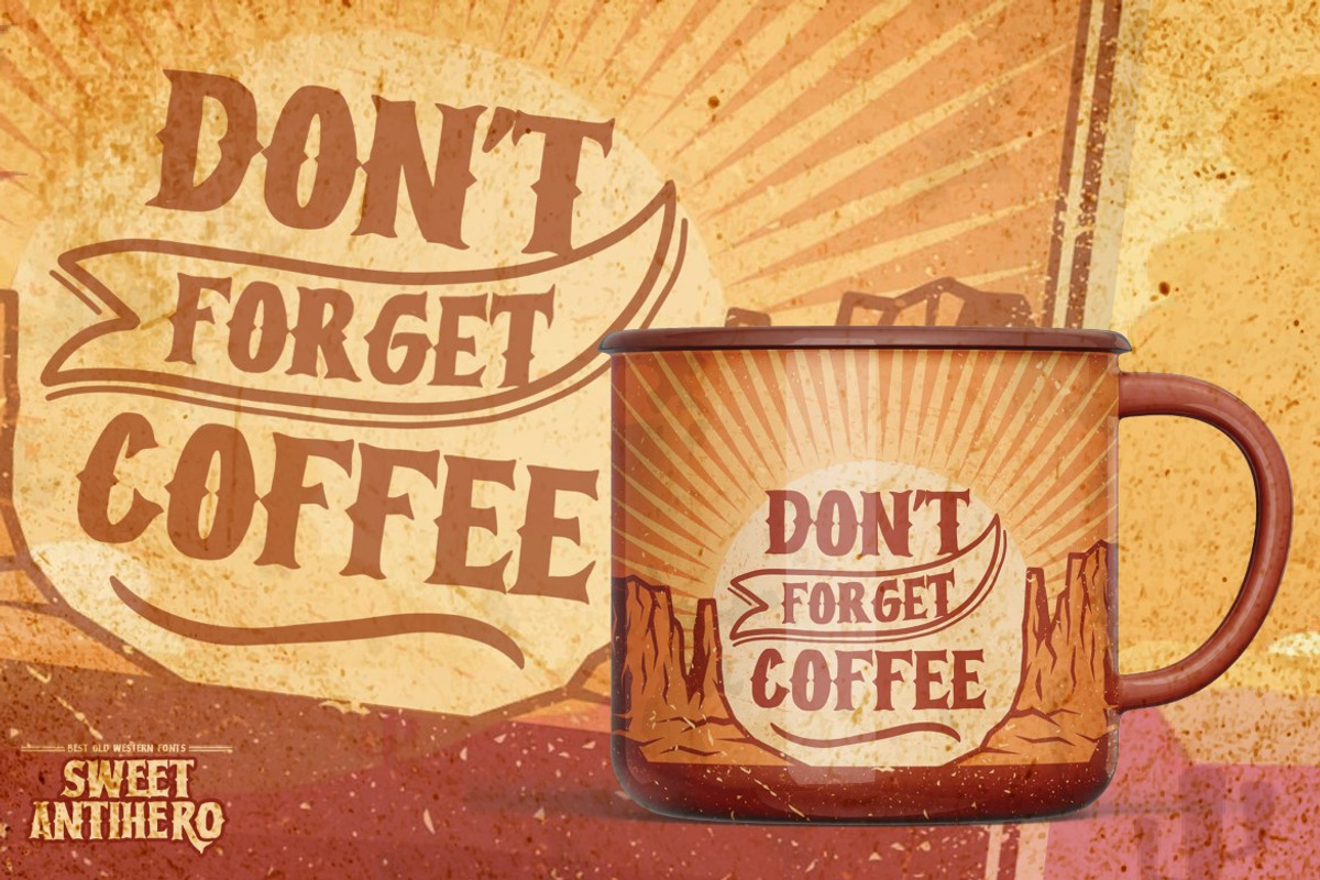 Sweet Antihero-Vintage Western Font, a Font by Gassstype (Photo 3 of 8)