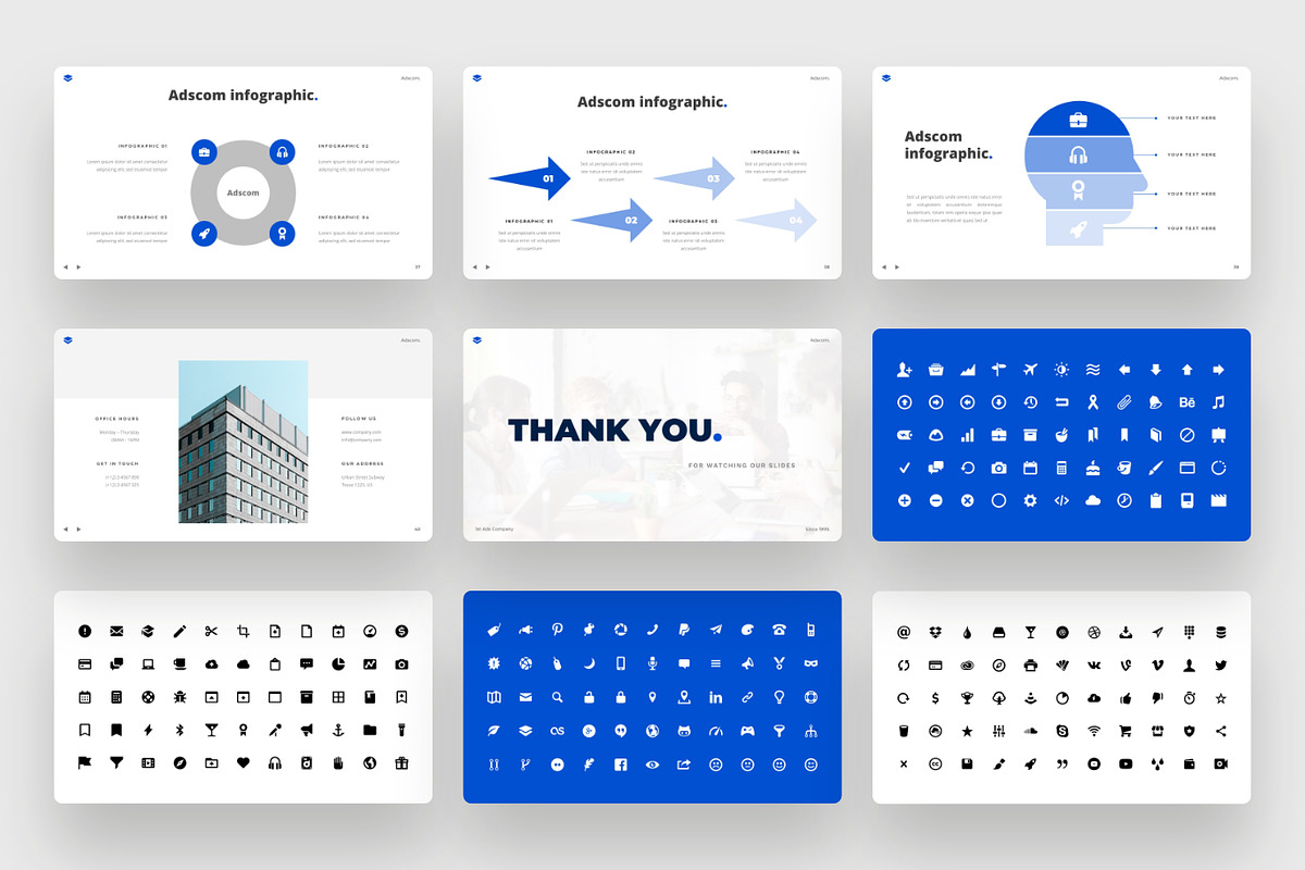 Business Google Slides Template, a Presentation Template by BeadyLab (Photo 6 of 6)
