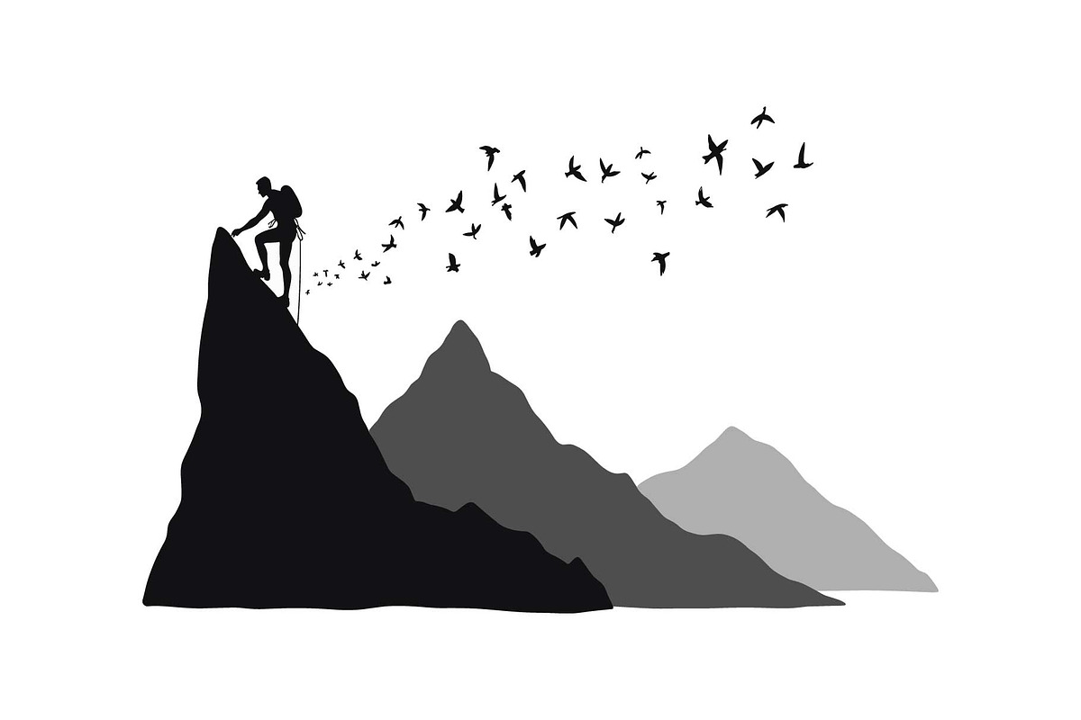 Team Hiking Silhouette Bundle, an Object Graphic by Gfx_Store (Photo 6 of 15)