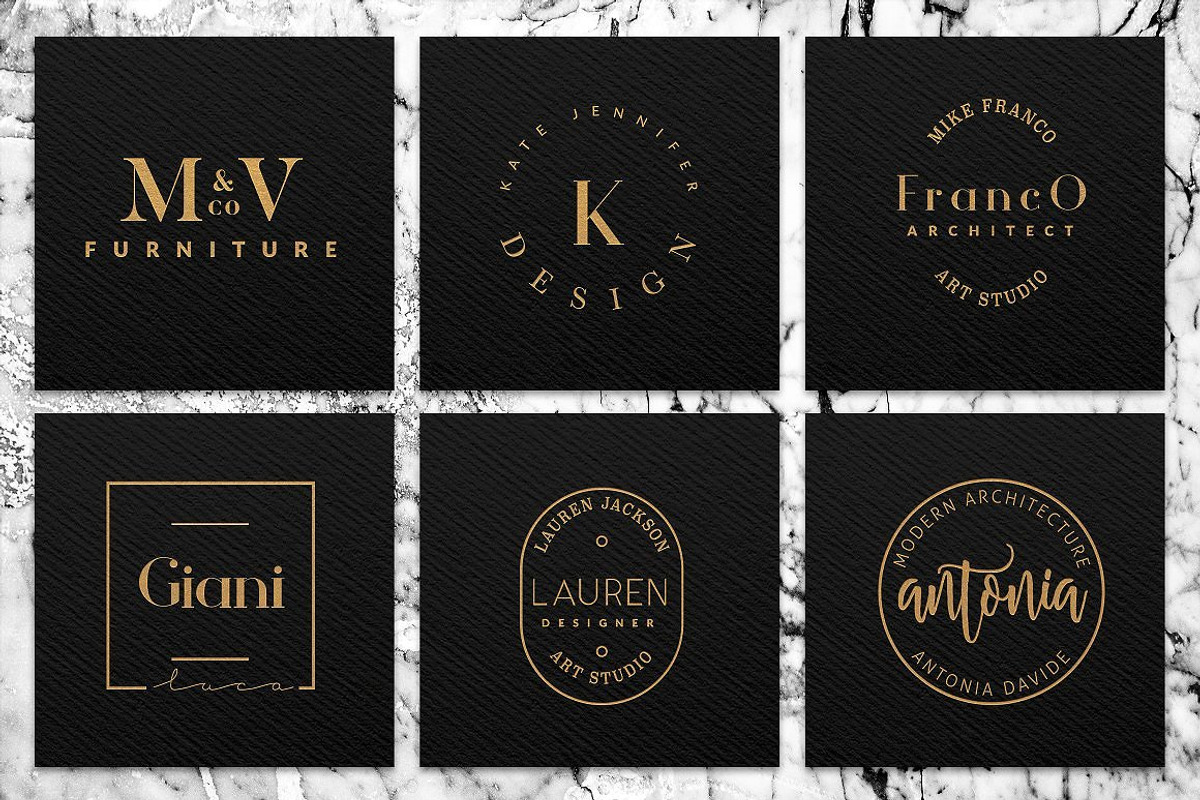 Elegant Logo BUNDLE / Canva Editable, a Branding & Logo Template by GraphicDash (Photo 4 of 22)
