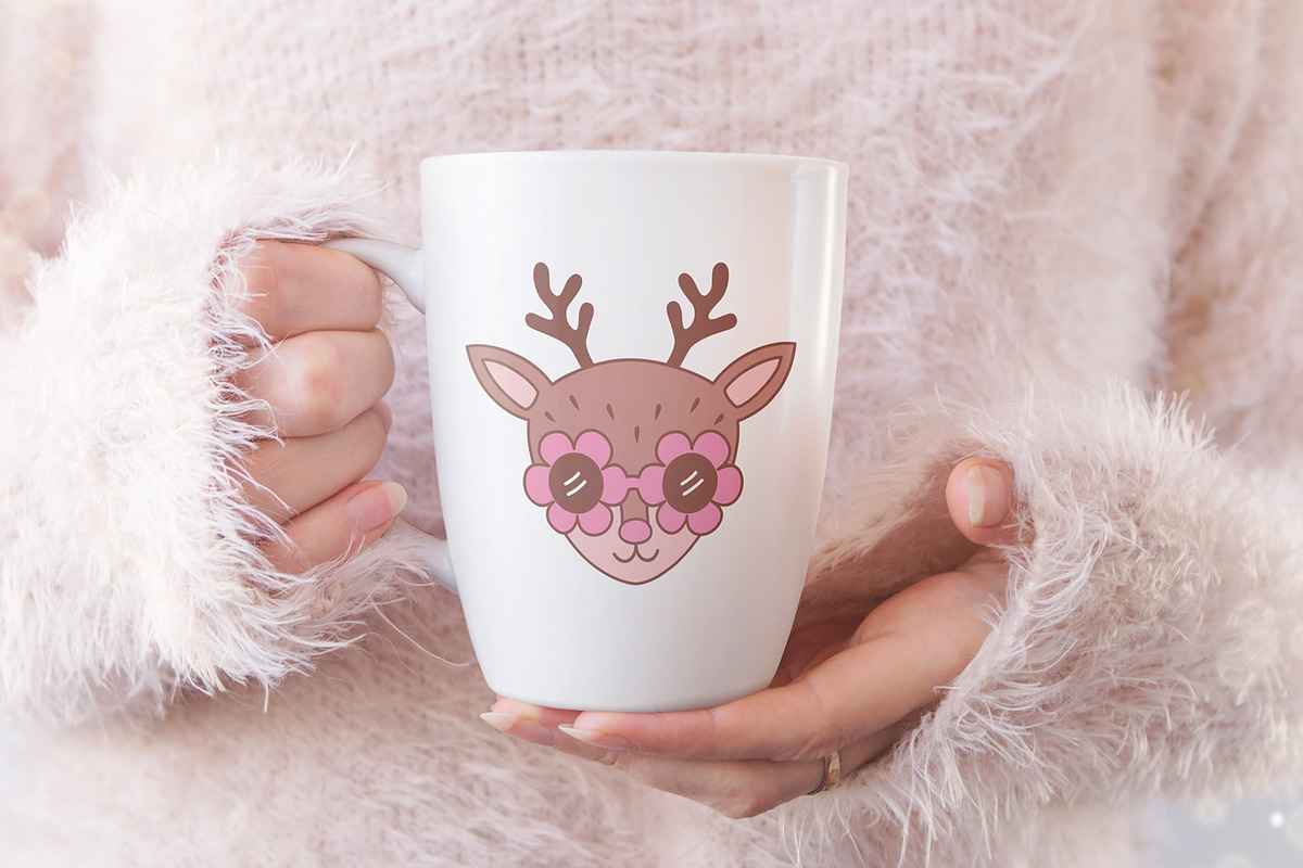 Pink Christmas Vector Collection, a Seasonal Illustration by NataKa (Photo 9 of 11)