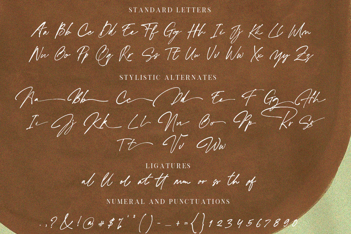 Scoottburg - Modern Calligraphy, a Script Font by Anxiety Studio (Photo 16 of 17)