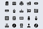 Computer Component Simple Solid Icon, a Solid Icon by TRDesignCreativeStud (Thumbnail 2 of 4)