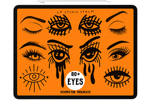 Eyes - Tattoo Flash Stamp Set