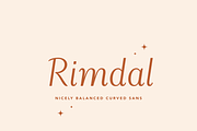 Rimdal Retro Sans Font, a Sans Serif Font by Creative Foundry (Thumbnail 1 of 9)