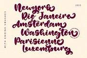 Meghan Smooth Handwritten Font, a Handwritten Font by akrtype (Thumbnail 5 of 7)