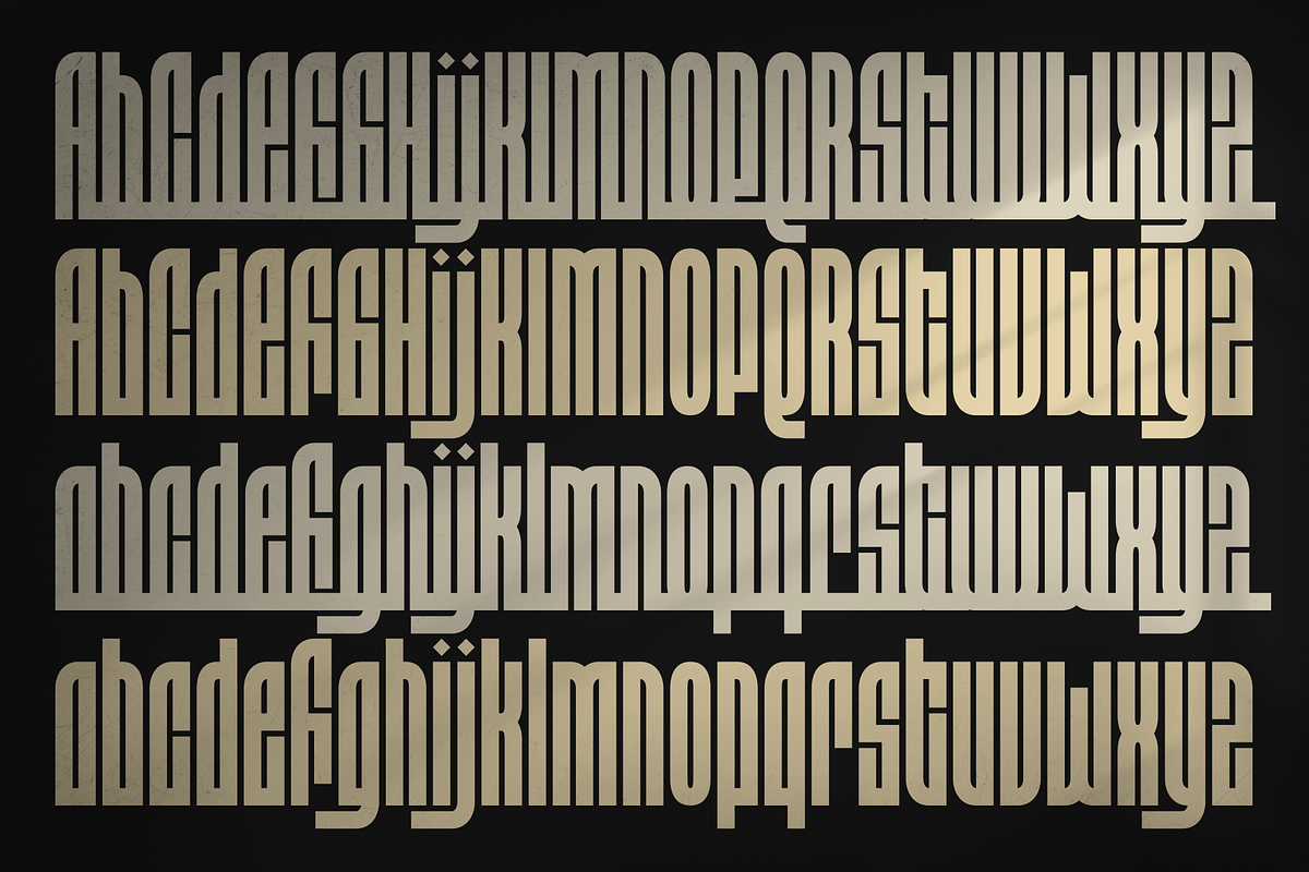 Walladinalkhafin - Arabic Kufi, a Handwritten Font by MaikoHatta (Photo 6 of 8)