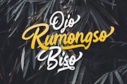 Rahayu Script, a Script Font by Rudhi Sasmito (Thumbnail 5 of 8)