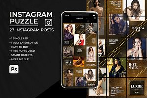 Luxor - Instagram Puzzle feed
