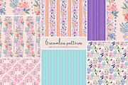 grandmillennial seamless patterns, a Pattern Graphic by Patishop Art (Thumbnail 1 of 9)