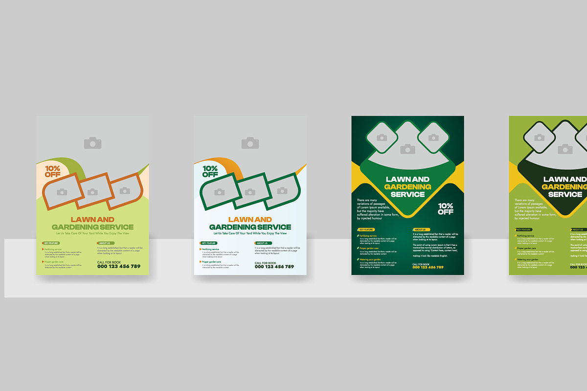 Set of lawn and garden flyer design, a Flyer Template by Kazi Hossain (Photo 2 of 2)