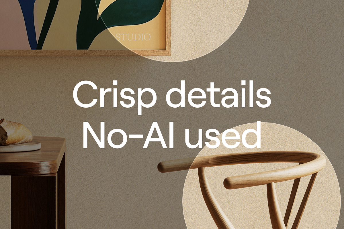 Dining Room Frame Mockup, a Household Mockup by Ombra Studio (Photo 3 of 3)