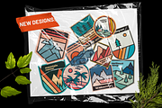 Adventure Badge Pack + Bonus, an Illustration by Firowerk (Thumbnail 3 of 12)