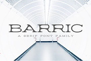 Barric A Serif Font Family, a Serif Font by Symufa (Thumbnail 1 of 7)