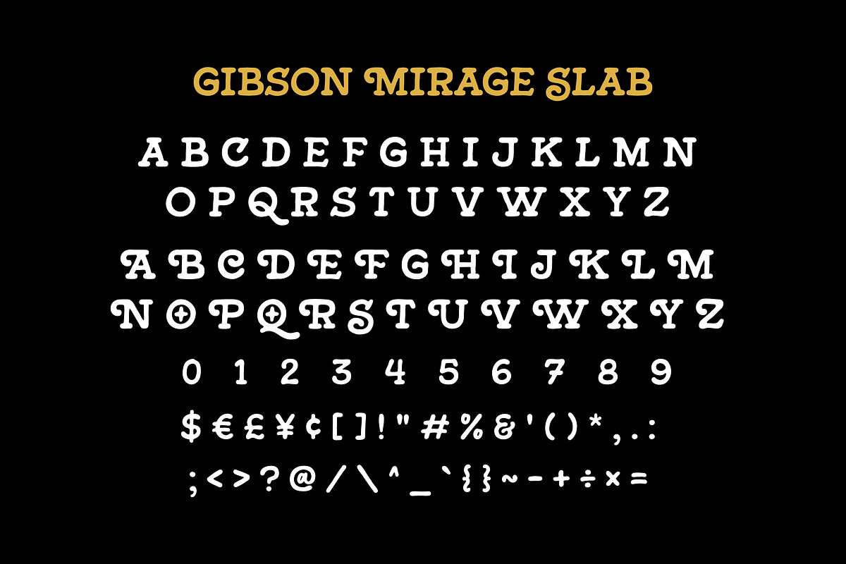 Gibson Mirage – Vintage Font, a Handwritten Font by Grezline Studio (Photo 9 of 11)