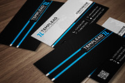 Corporate Business Card CM091, a Business Card Template by annozio (Thumbnail 1 of 4)