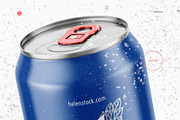 500ml Drink Can with Drops Mockup, a Product Mockup by HelenStock (Thumbnail 9 of 9)
