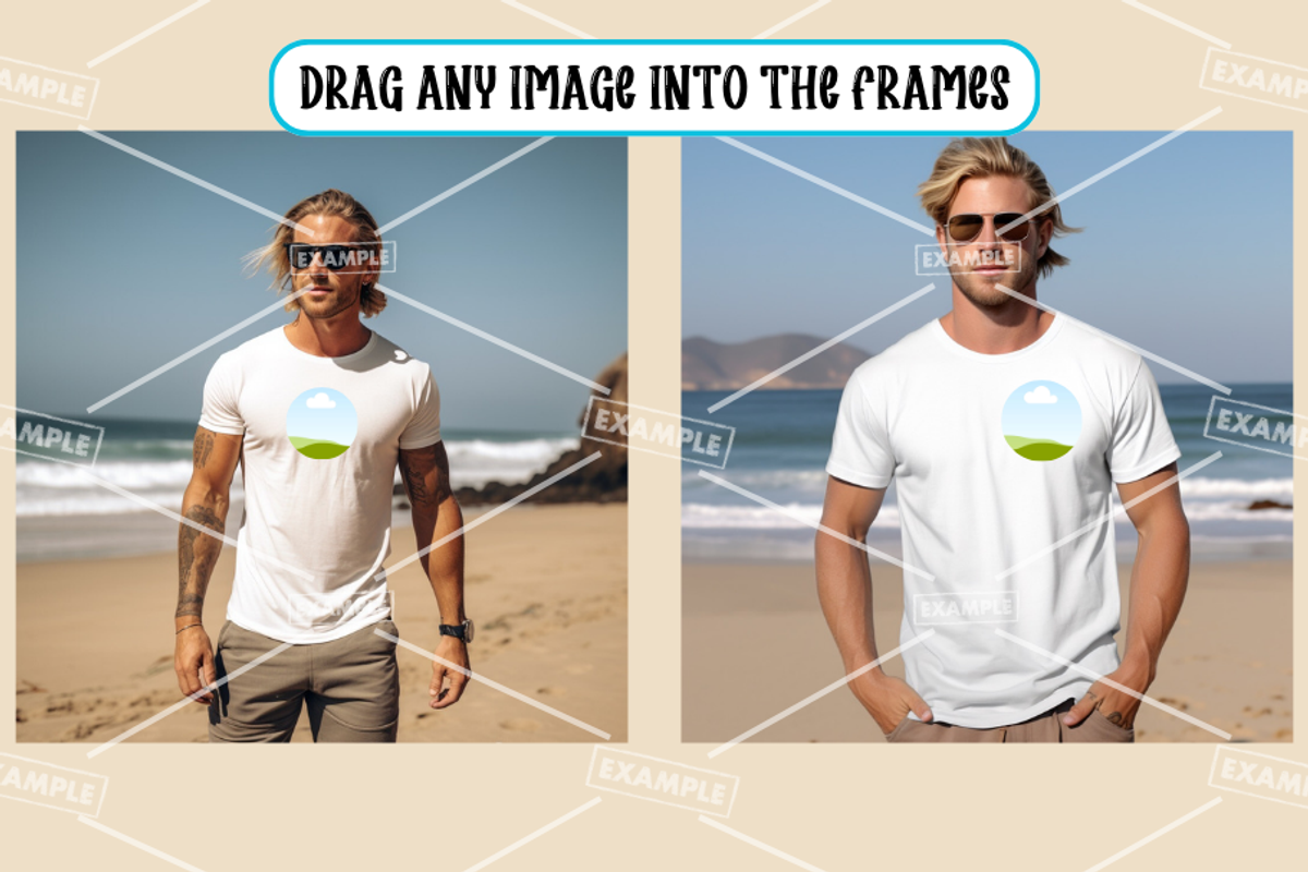 Mens T-Shirt Product Mockup Bundle, an Apparel Mockup by Jay Major Designs (Photo 3 of 11)
