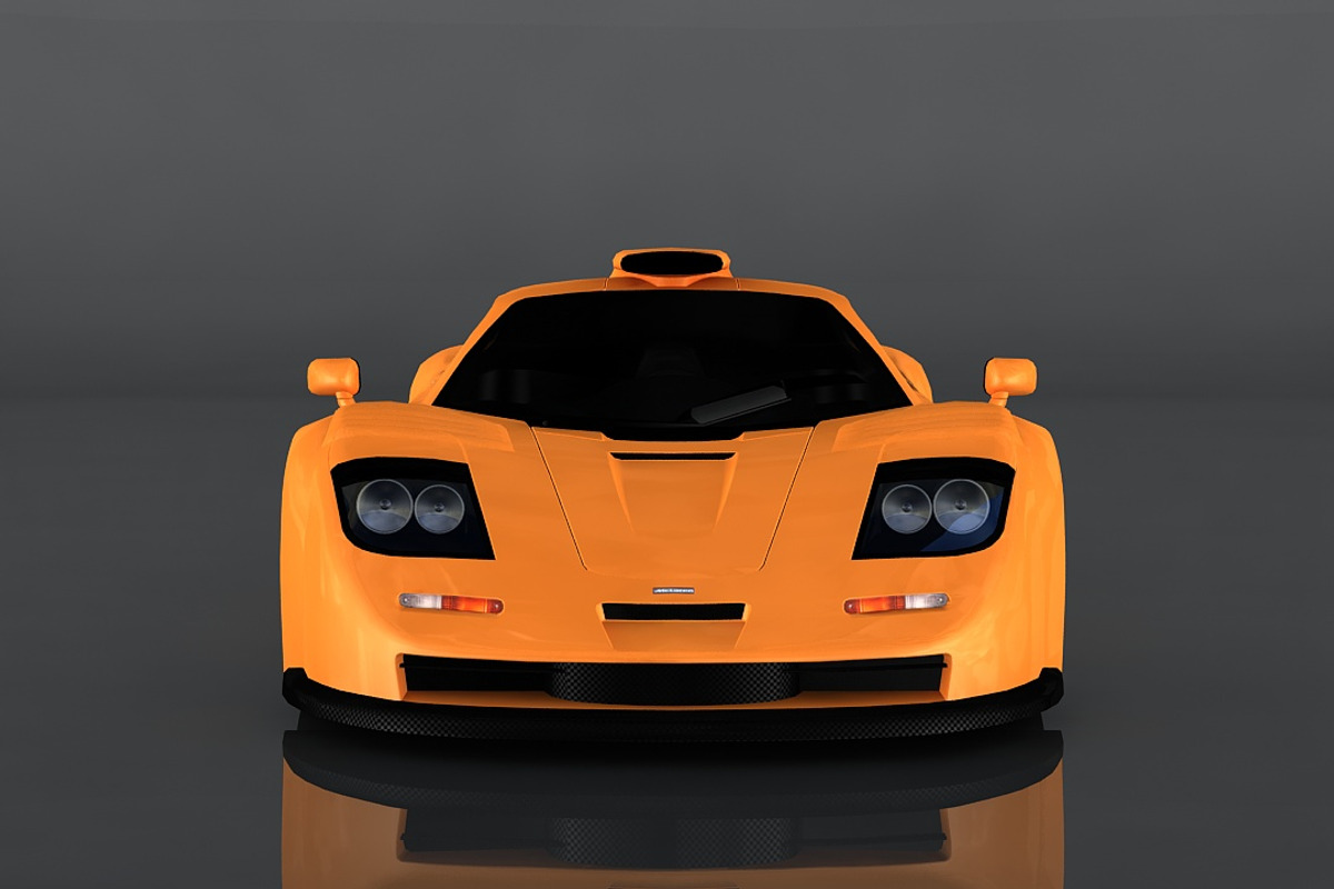 McLaren F1, a Cars & Vehicle 3D Model by valtriiu (Photo 2 of 12)