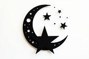 Crescent Moons and Star Silhouette, an Illustration by Amazin_art (Thumbnail 30 of 31)