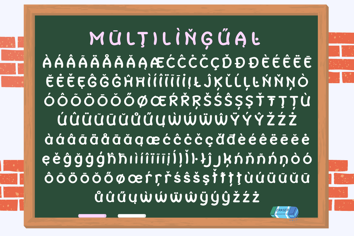 Kidyba | Playful Font Display, a Sans Serif Font by twinstd (Photo 10 of 11)