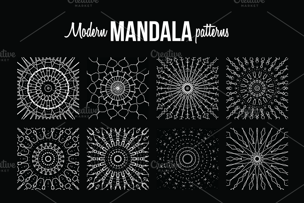 Modern mandala collection, an Illustration by The Odd Seed (Photo 12 of 27)