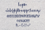Lagom Font, a Script Font by SophieSaxo (Thumbnail 9 of 9)