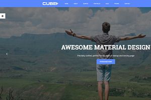 CubePlus HTML5 Responsive Template