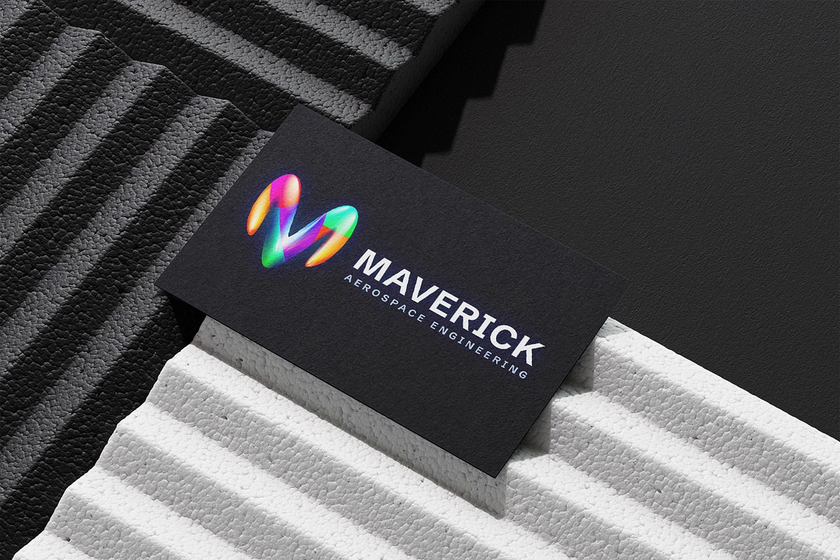 Modern Vibrant Letter M Logo, a Branding & Logo Template by Suhandi (Photo 4 of 4)