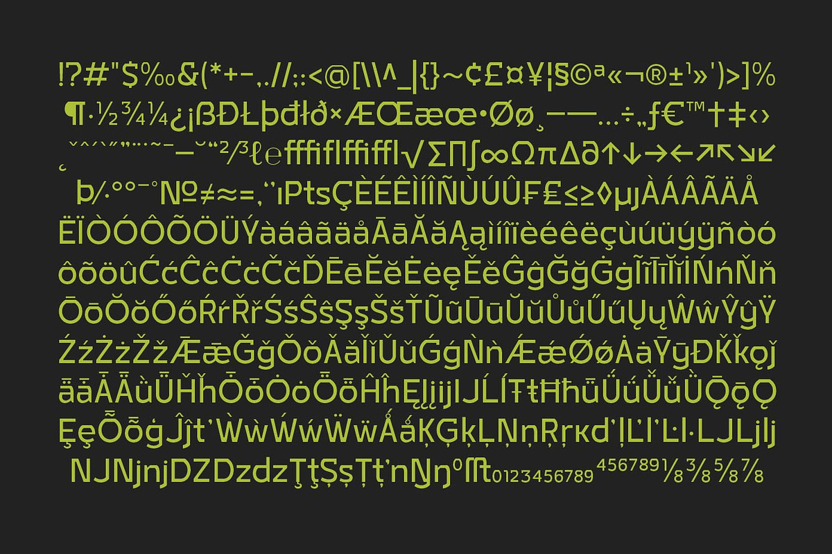 Garcog Modern Sans Font, a Sans Serif Font by Patria Ari (P4tcreativa) (Photo 8 of 11)