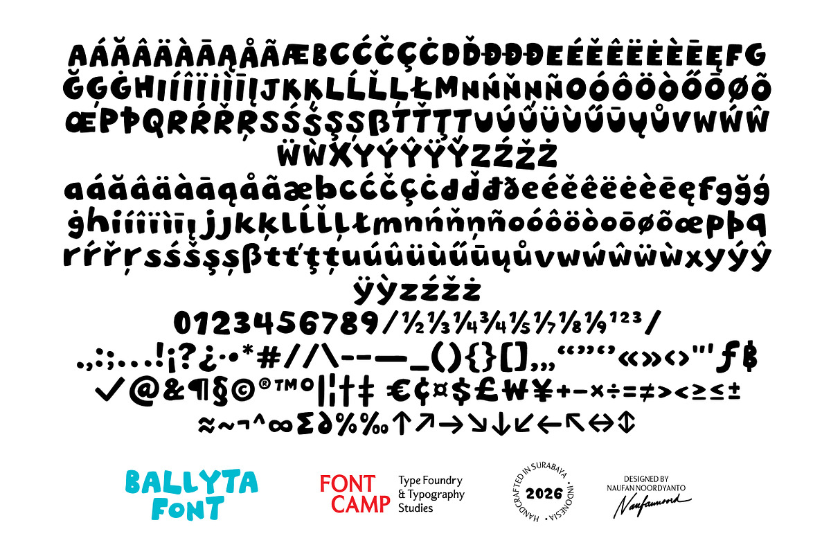 Ballyta Font, a Handwritten Font by Fontcamp Type Foundry (Photo 4 of 18)
