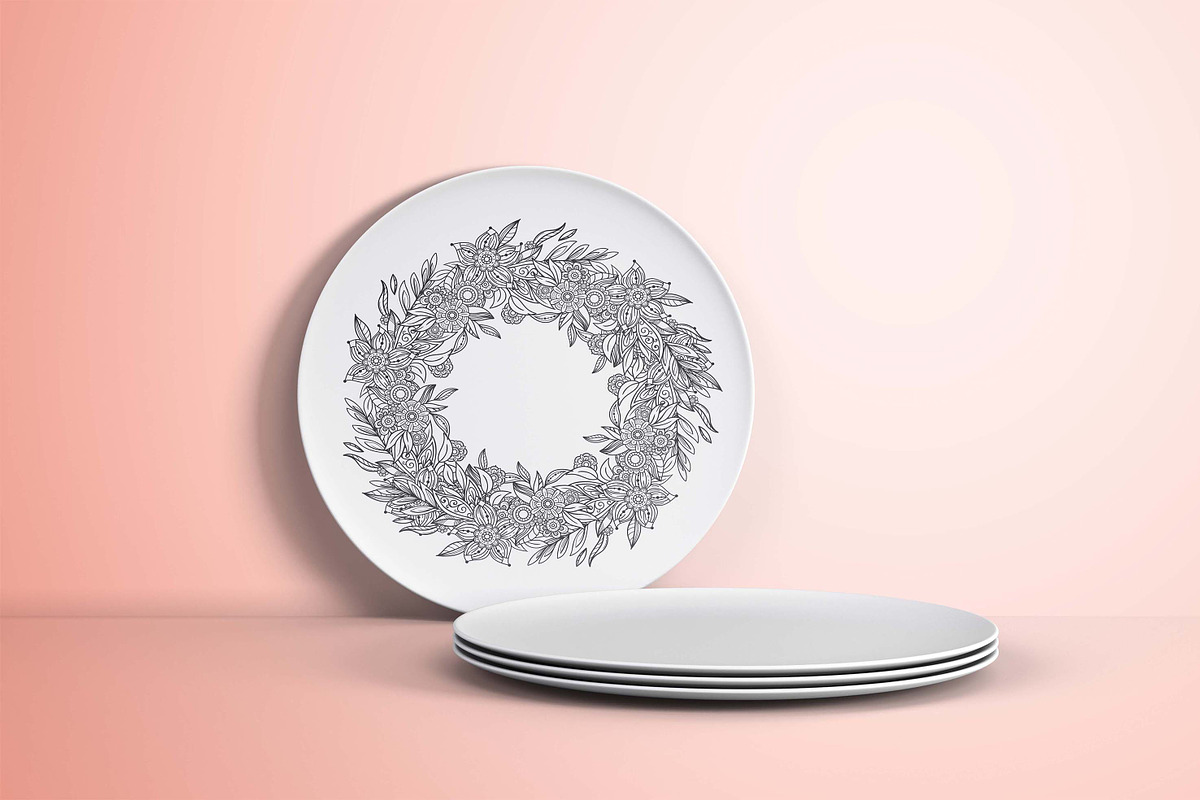 Floral Doodles Collection, a Decorative Illustration by Elinorka (Photo 12 of 14)