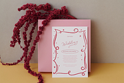 Wedding doodle svg Trendy bow, frame, a Decorative Illustration by Summer Nightingale Art (Thumbnail 16 of 17)