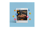 Pizza Shop Flyer Design, a Flyer Template by YUDesignStore (Thumbnail 6 of 6)