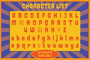 Brunenzo - Classic Retro Condensed, a Sans Serif Font by Typia Nesia (Thumbnail 2 of 11)