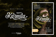 Vontgod Typeface, a Script Font by alit design (Thumbnail 2 of 18)