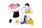 Financial literacy, planning concept, a Finance Illustration by Good Studio (Thumbnail 3 of 9)