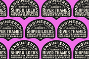 Docklands Font Family, a Sans Serif Font by Hemphill Co (Thumbnail 4 of 12)