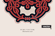 Celtic Nova colored font, a Script Font by kaer_shop (Thumbnail 5 of 10)