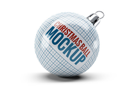 Christmas Ball Mock-up, a Product Mockup by Xtrahive