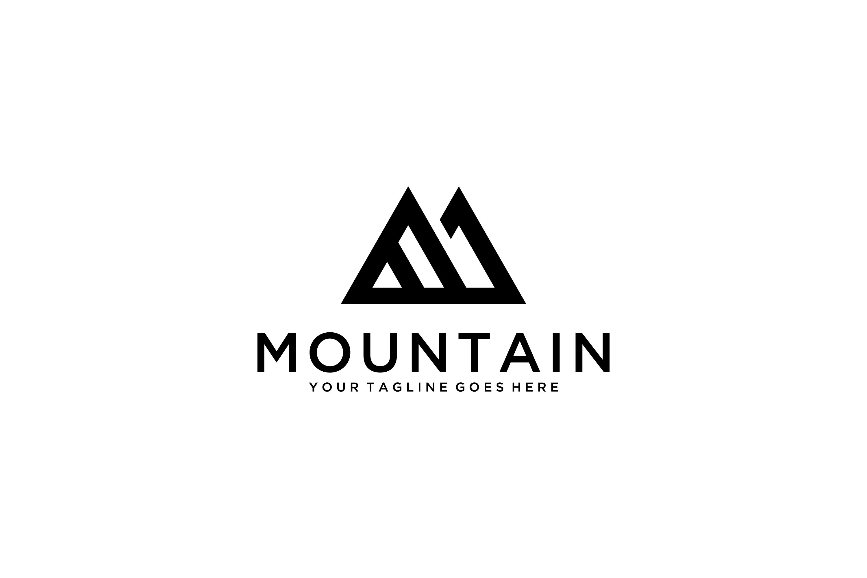 Illustration Simple Mountain Logo