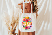 Birthday Girl, Floral Birthday Png, an Illustration by Libby Wishes (Thumbnail 4 of 4)